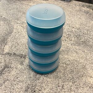 Boon Baby Bottle Storage Buns - Travel Holders for Nursh Bottles